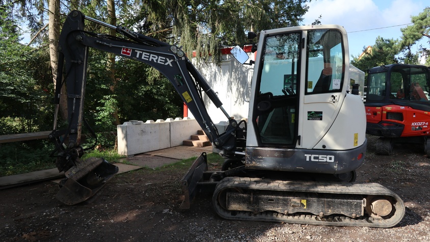 Mini‑pelle TEREX TC 50