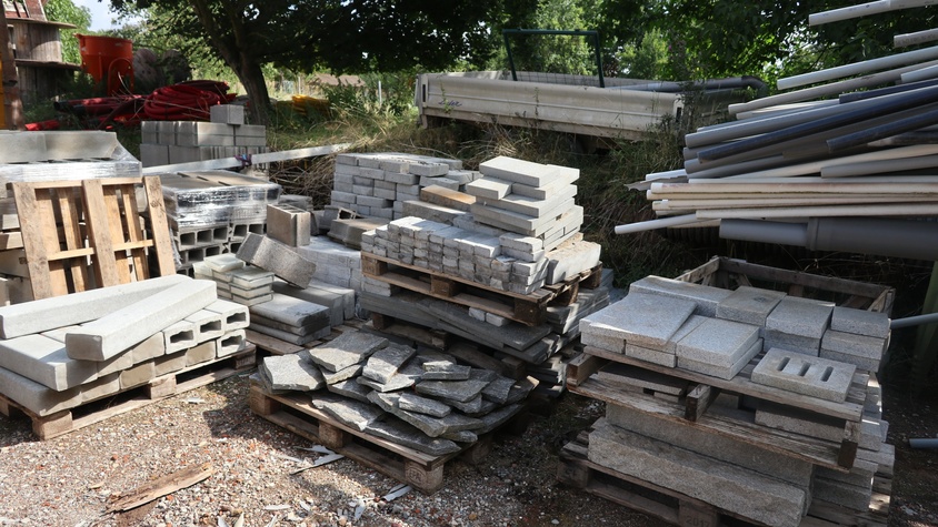 Matériaux de chantier