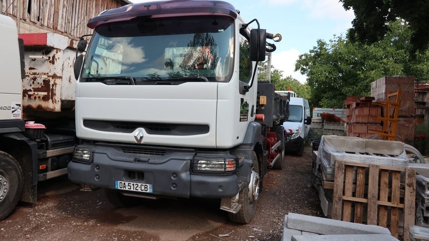 Camion grue RENAULT 19t
